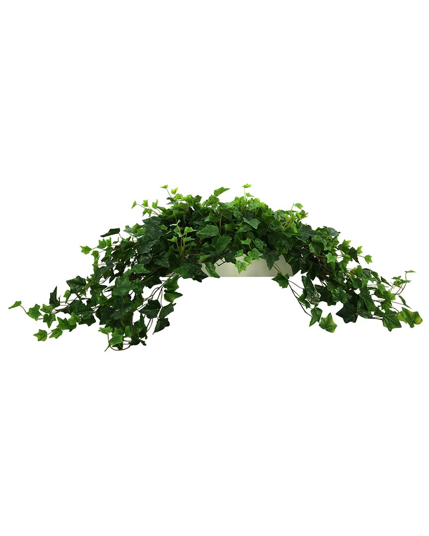 Shop Creative Displays Traditional Ivy Arrangement In A Rectangular Planter In Green