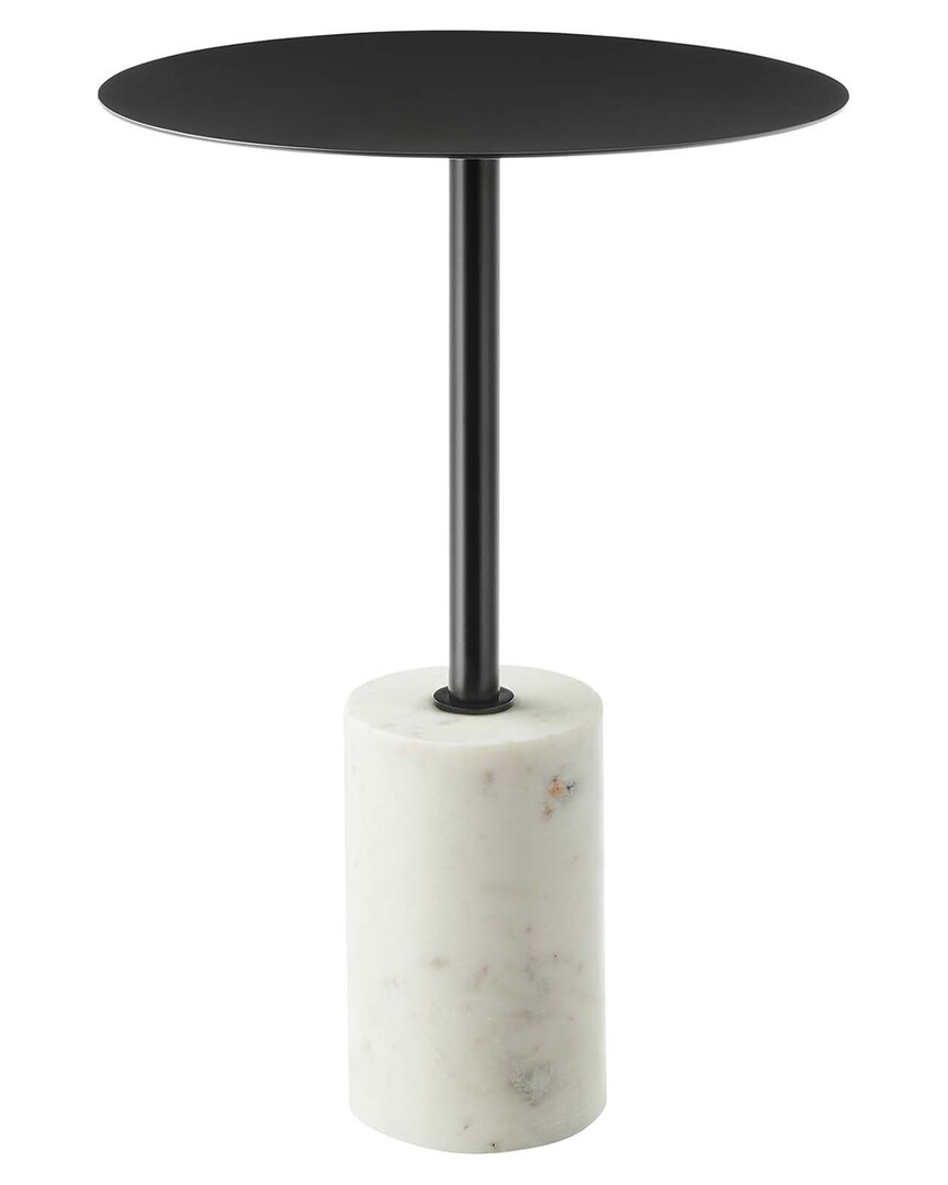 Modway Lyric Round Side Table In White