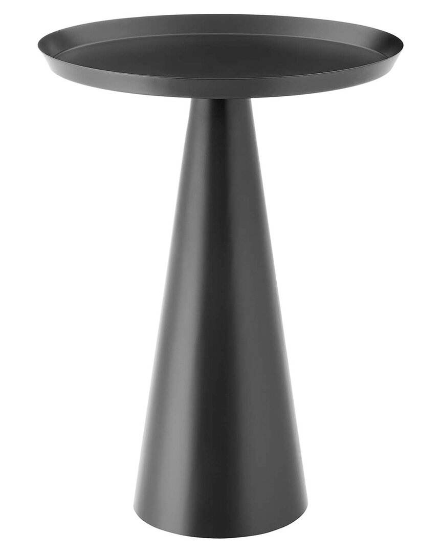 Modway Maren Round Side Table In Black