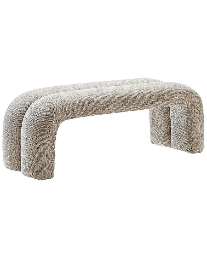 Modway Dax 50.5 Chenille Upholstered Accent Bench