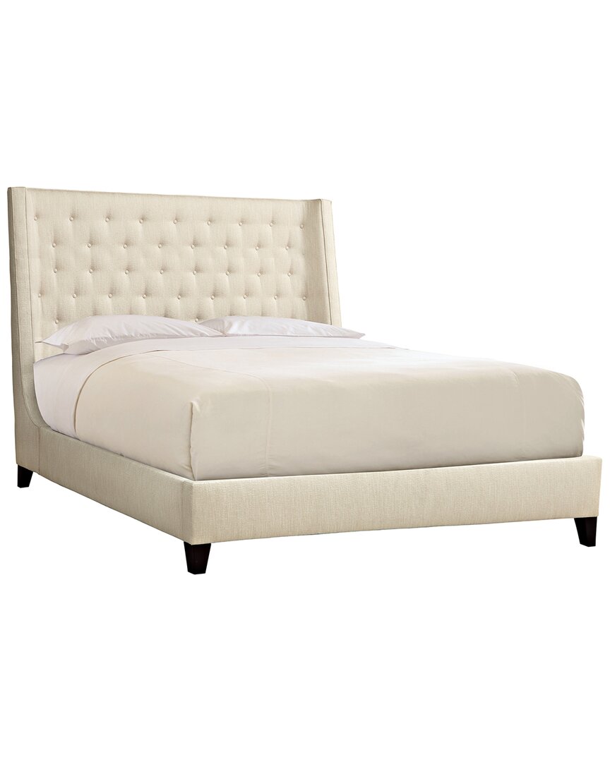 Bernhardt Maxime King Tufted Bed In Brown