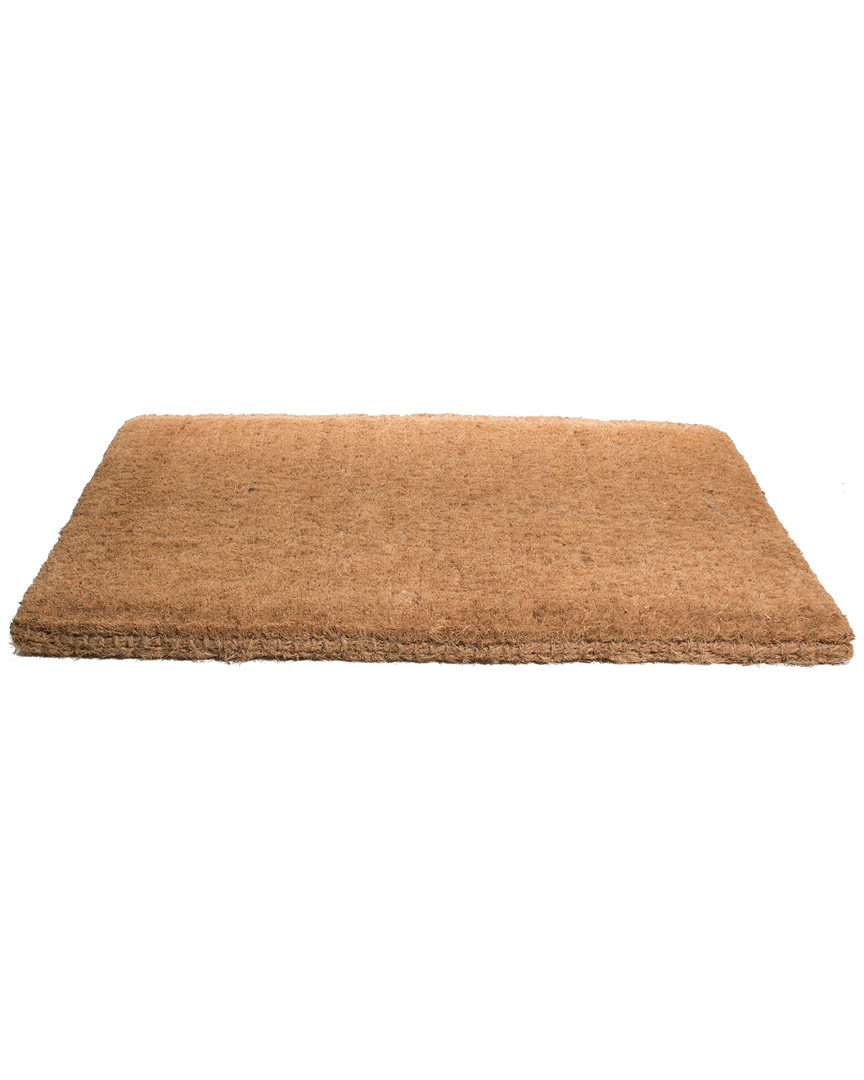 Imports Decor Fm2 Plain Doormat In Brown