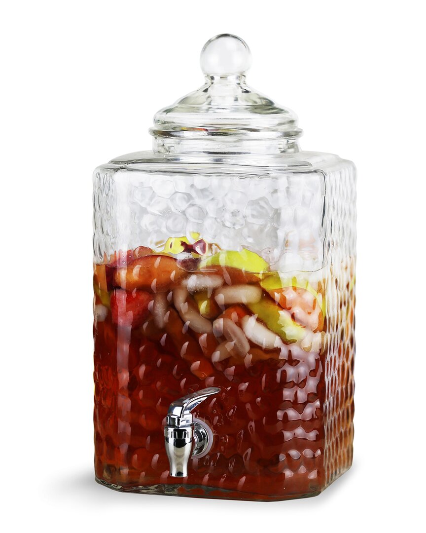 Stylesetter Homestead Beverage Dispenser In Clear