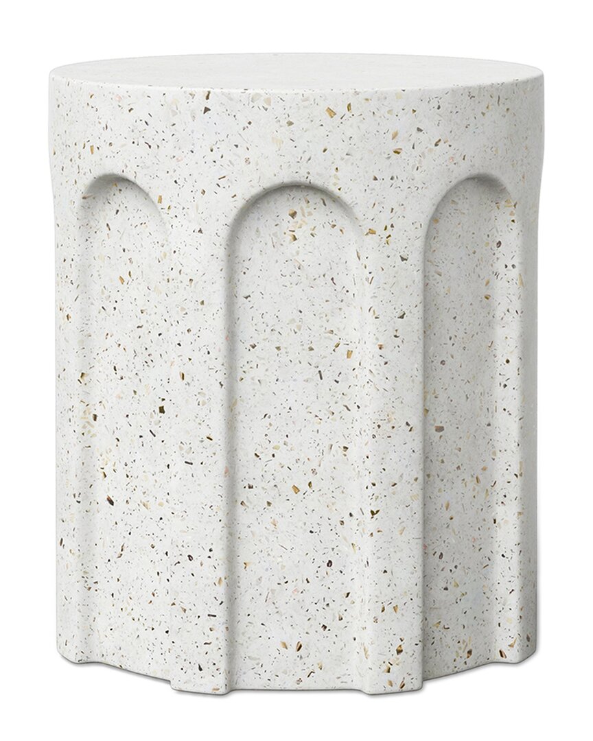 Urbia Mixx Atlas Stool Ivory Terrazzo