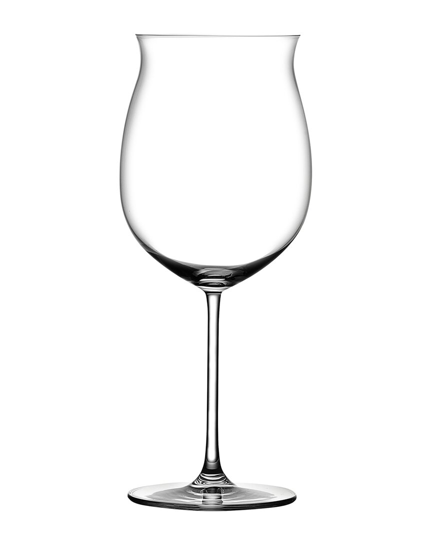 NUDE GLASS SET OF 2 VINTAGE GRAND BOURGOGNE GLASSES