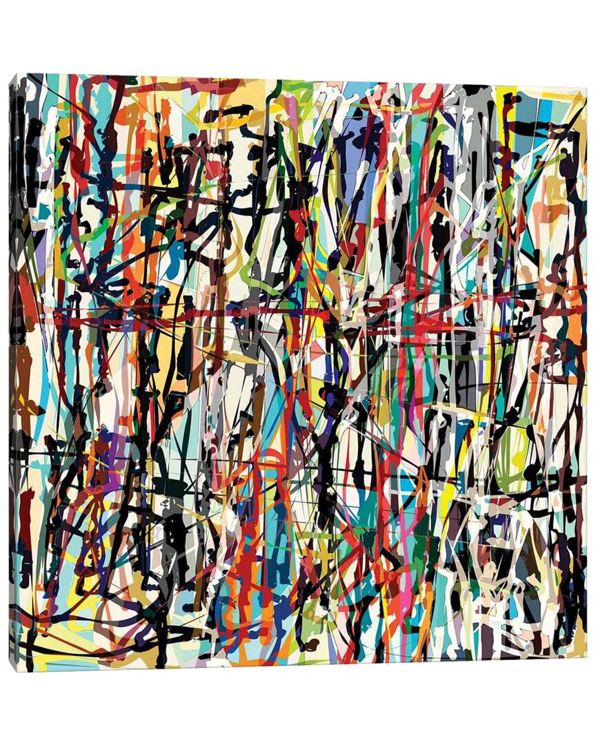 Icanvas Pollock Wink Vii By Angel Estevez Wall Art