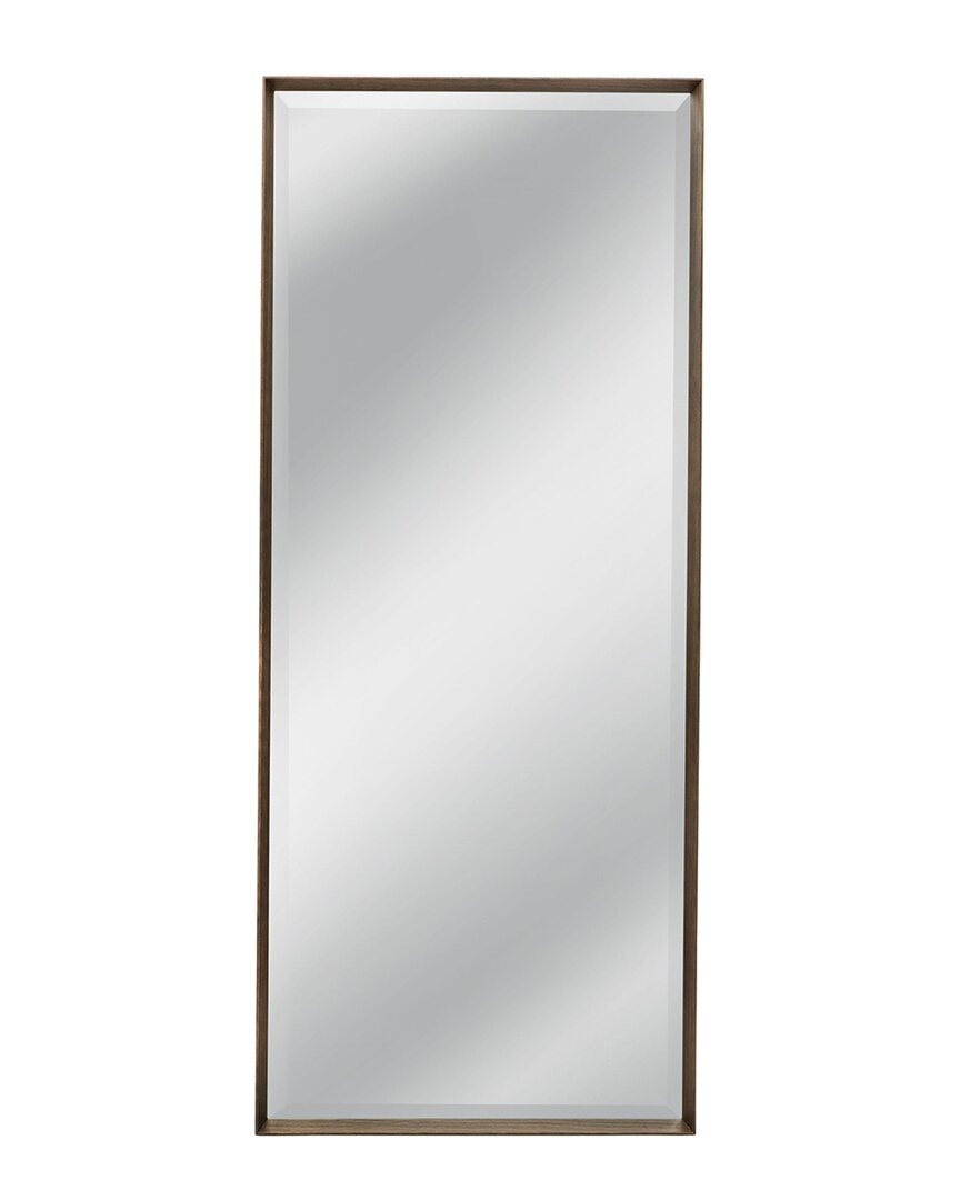 Bassett Mirror Belden Floor Mirror In Brown