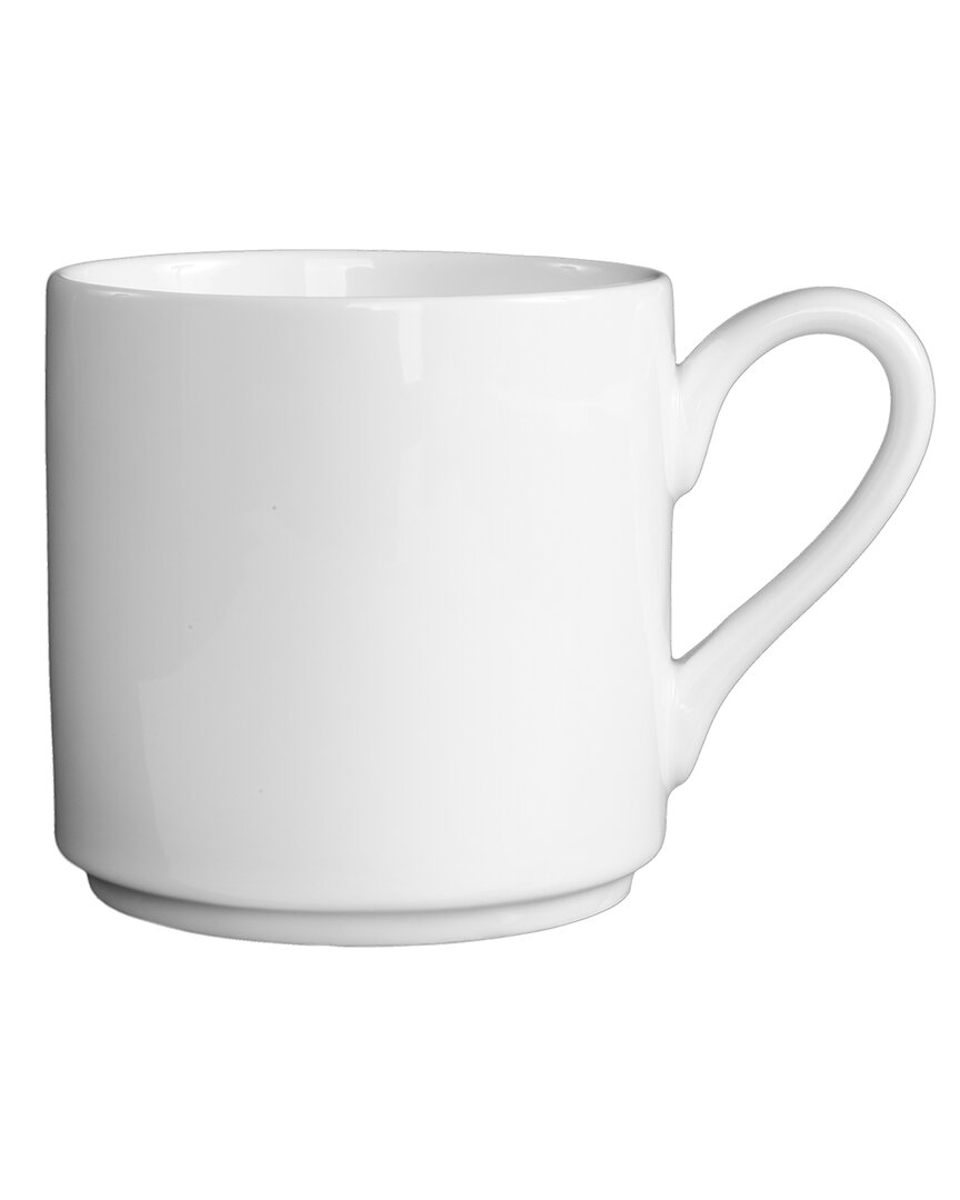 Fortessa Set Of 4 All Purpose 12oz Can Stack Mugs