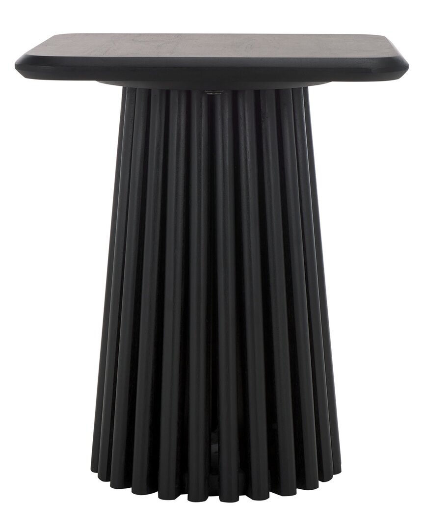 Safavieh Couture Penelope Wood Accent Table In Black