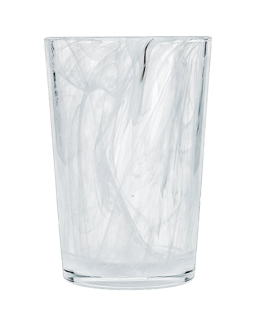 Fortessa Set Of 6 Swirl 14oz Iced Beverage Glasses In Transparent
