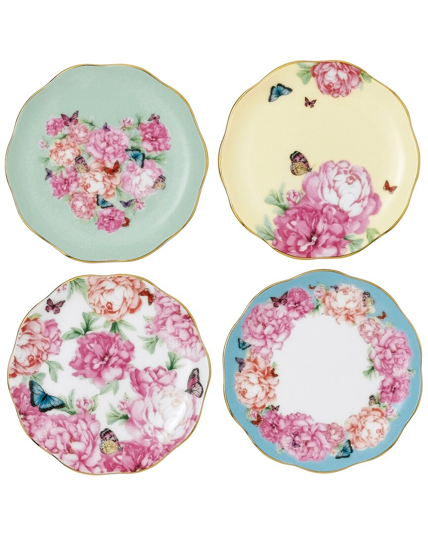 Royal Albert Miranda Kerr Set Of 4 4in Plates