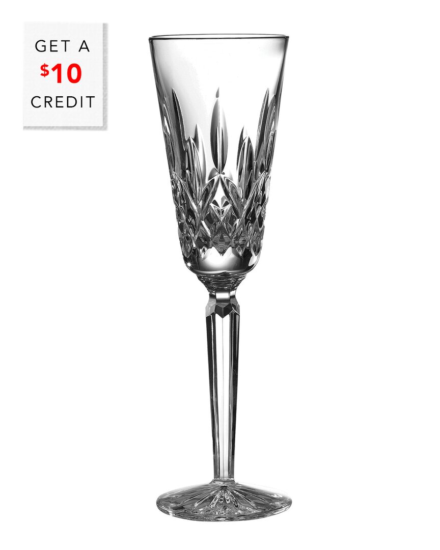 Waterford Lismore 4oz Tall Flute With $10 Credit