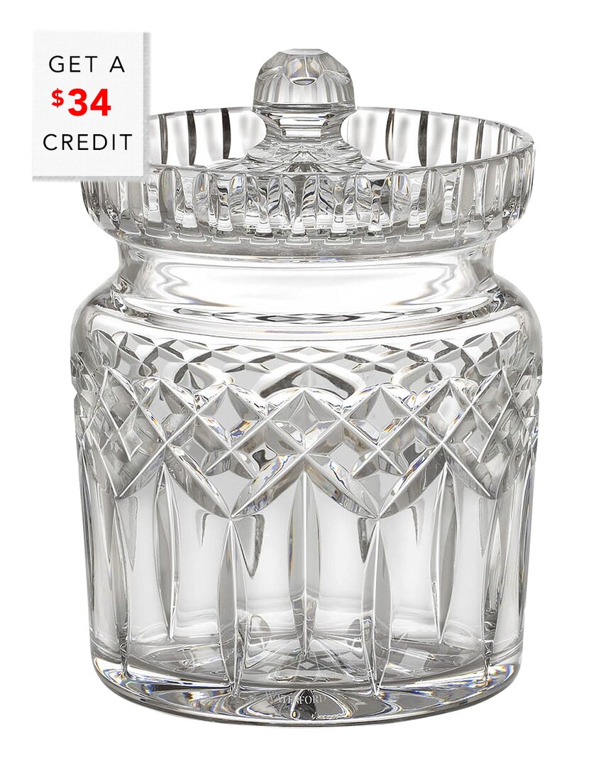 Waterford Lismore Biscuit Barrel With $28 Credit