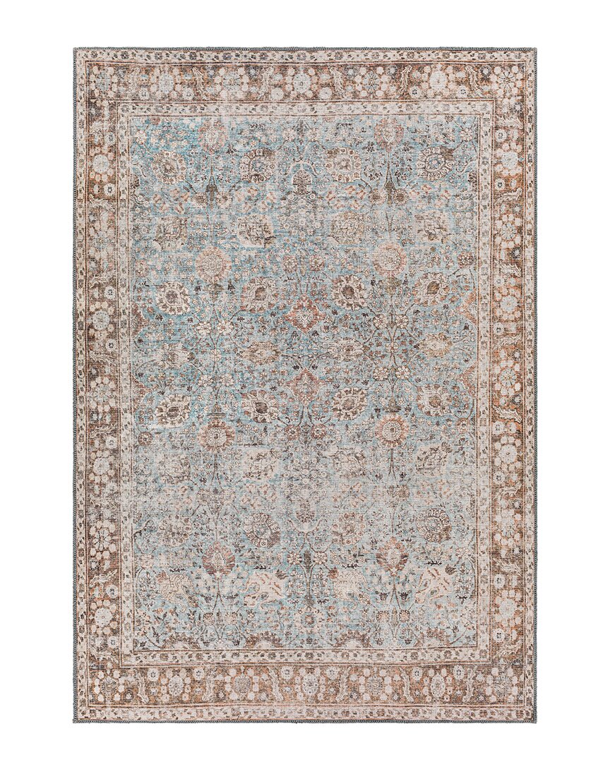 Surya Colin Traditional Washable Rug In Peach