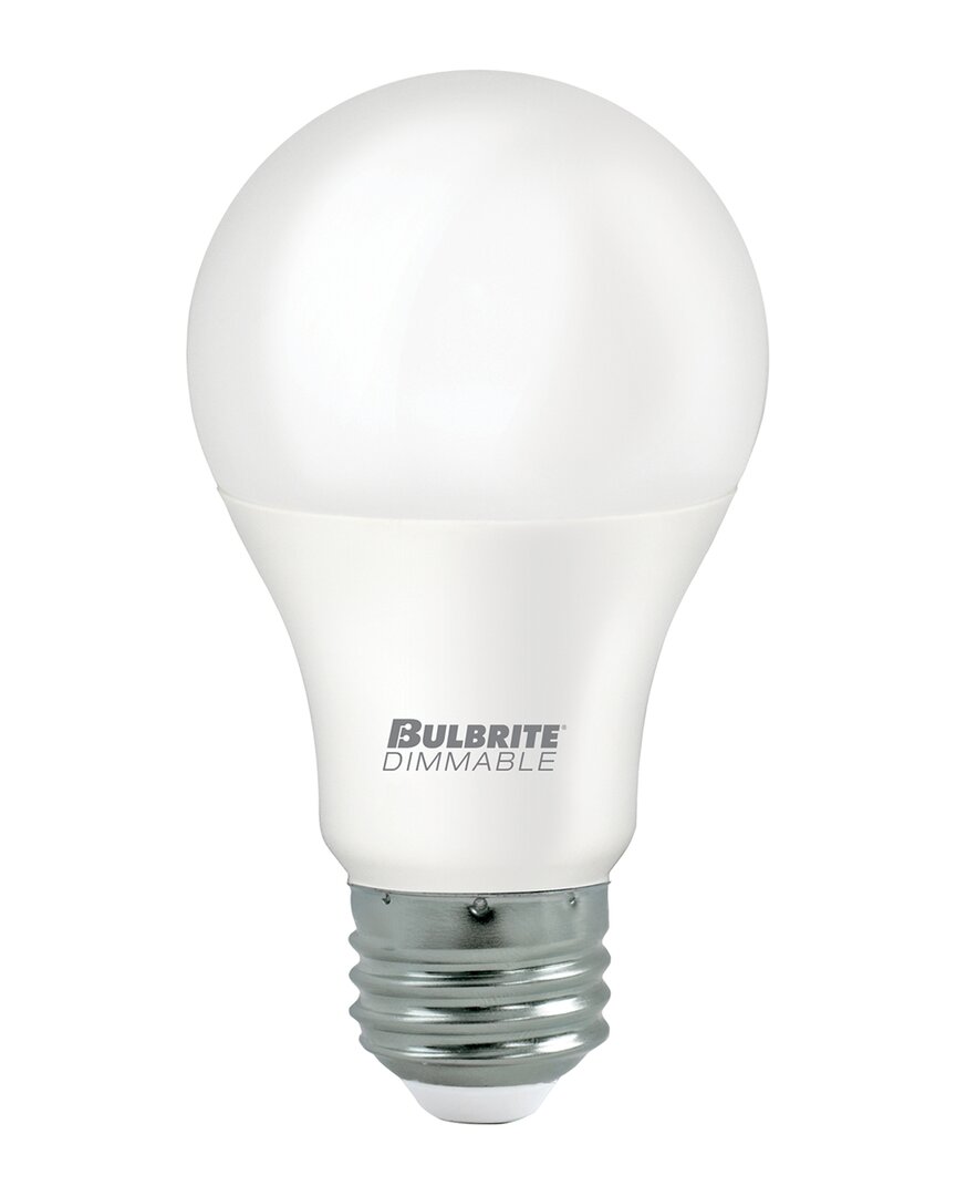 Bulbrite Pack Of 8-a19 9-watt Frost Medium(e26)base Light Bulb,5000k,750 Lumens