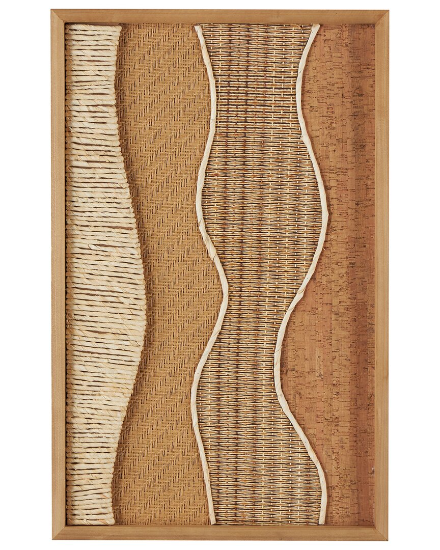 Peyton Lane Traditional Wood Wall Decor In Brown