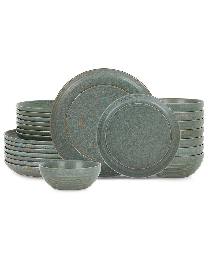 Stone Lain Elio 24pc Stoneware Dinnerware Set