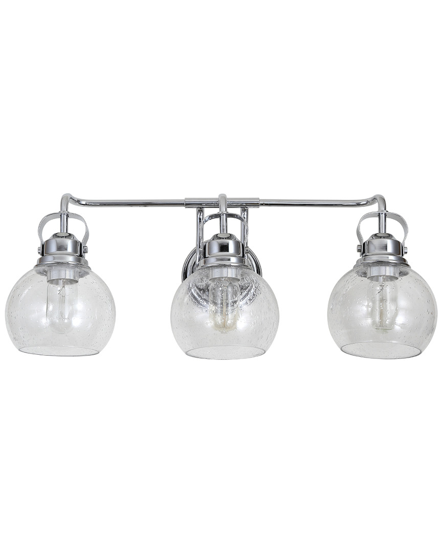 Jonathan Y Designs 3-light Shirley Chrome Vanity Light