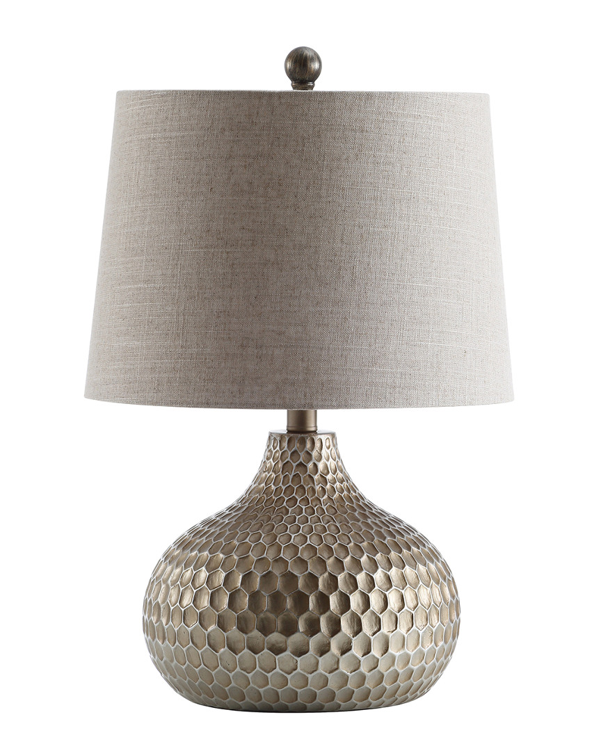 Jonathan Y 22in Bates Brown Table Lamp