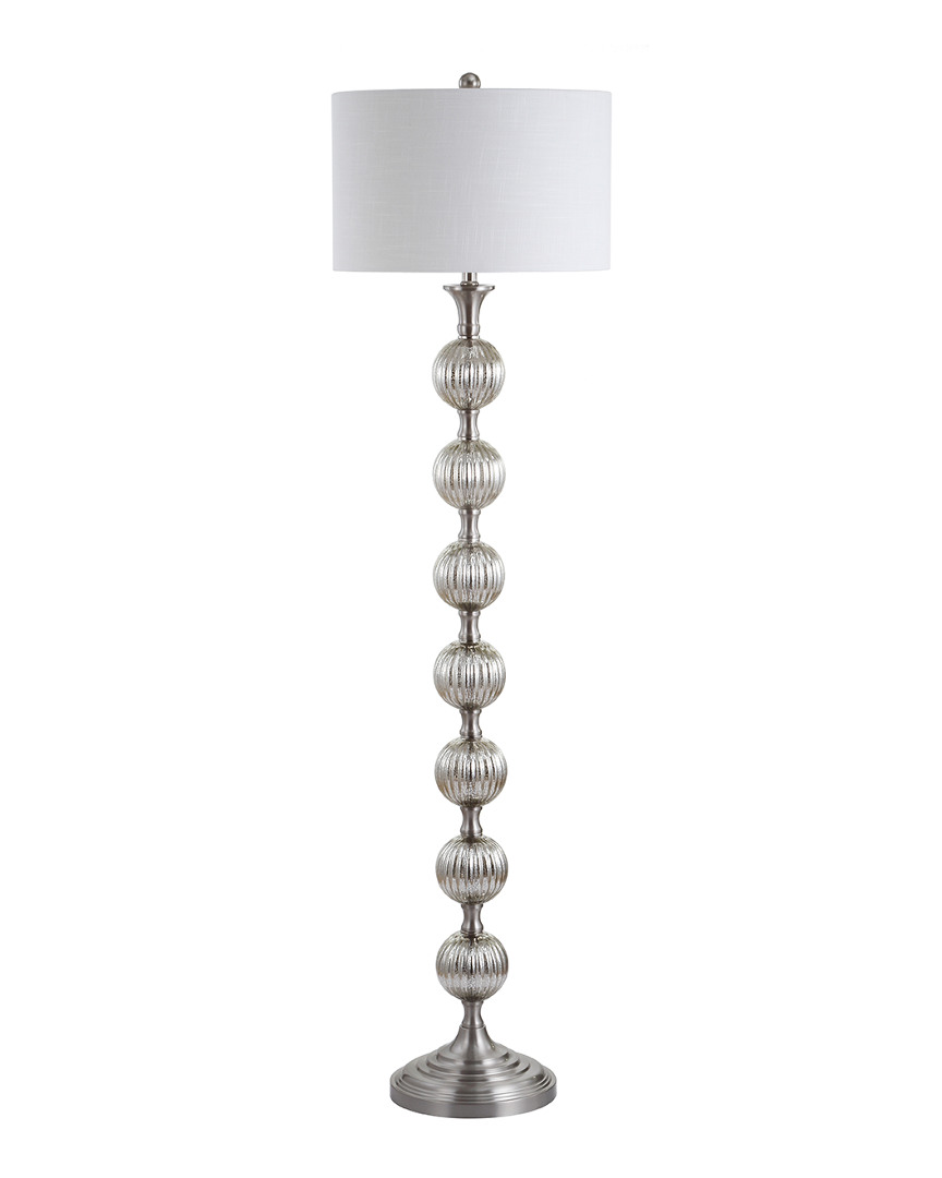 Jonathan Y 60.5in Oslo Silver Floor Lamp