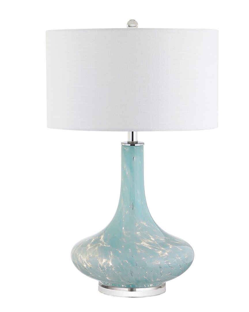 Jonathan Y 29in Montreal Blue Table Lamp