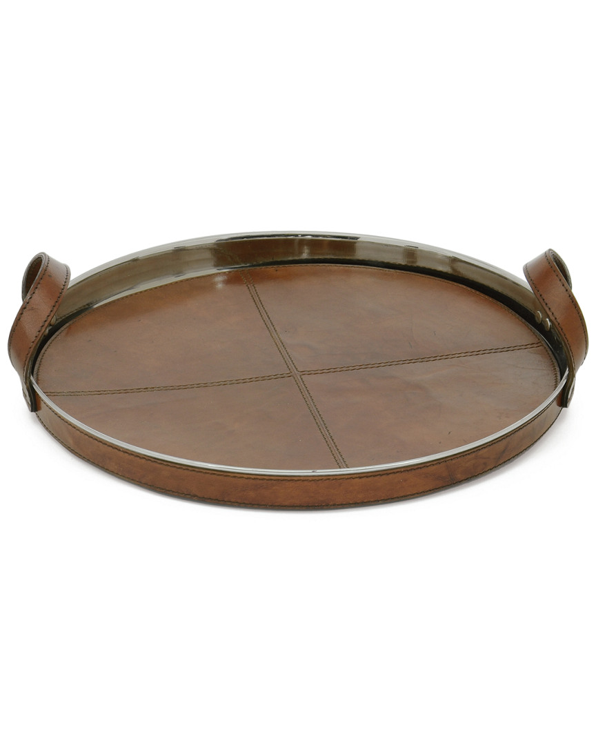 Go Home Chapin Round Serving Tray