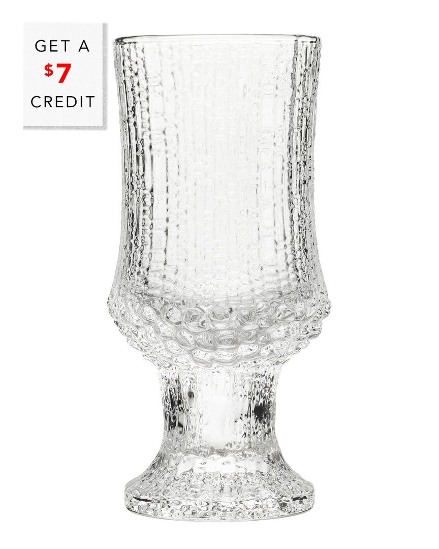 Iittala Ultima Set Of Two 5.5oz Thule White Wine Glasses With $7 Credit