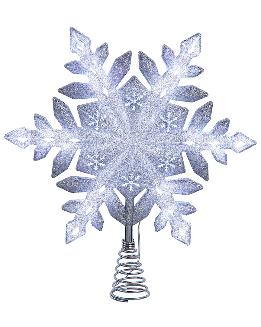 Kurt Adler Tree Topper In White