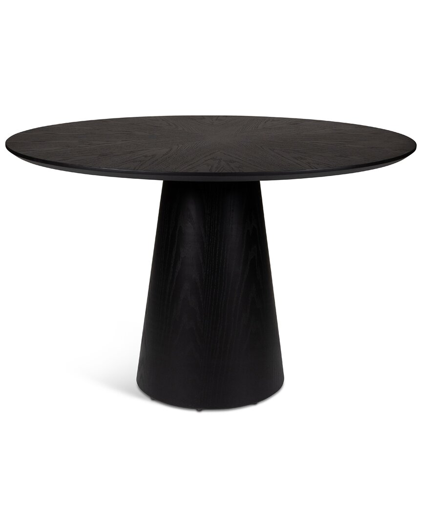 Urbia Modern Brazilian Mona Wooden Top Round Dining Table