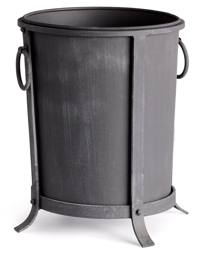 Napa Home & Garden Medium Oberon Planter In Black
