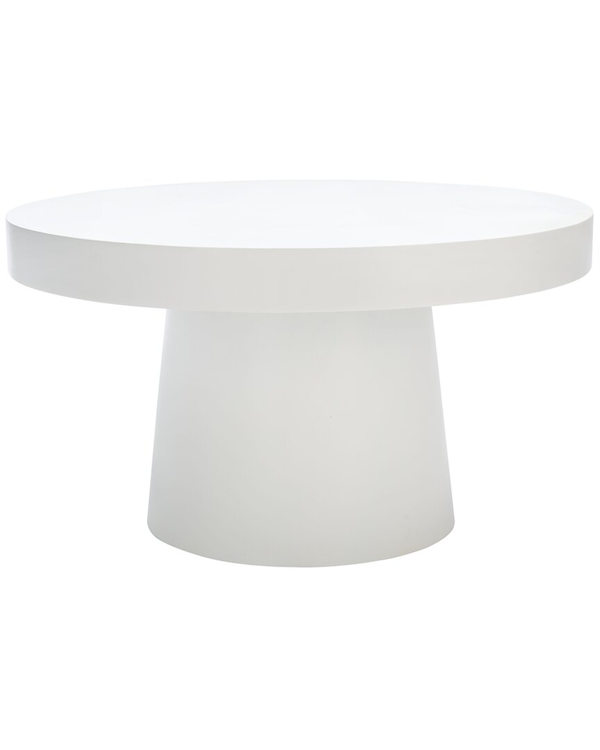 Shop Safavieh Couture Jaria Paper Mache Coffee Table In White