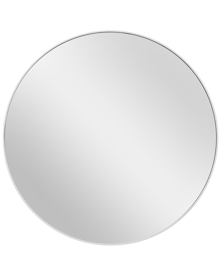 Peyton Lane Contemporary Wall Mirror In White