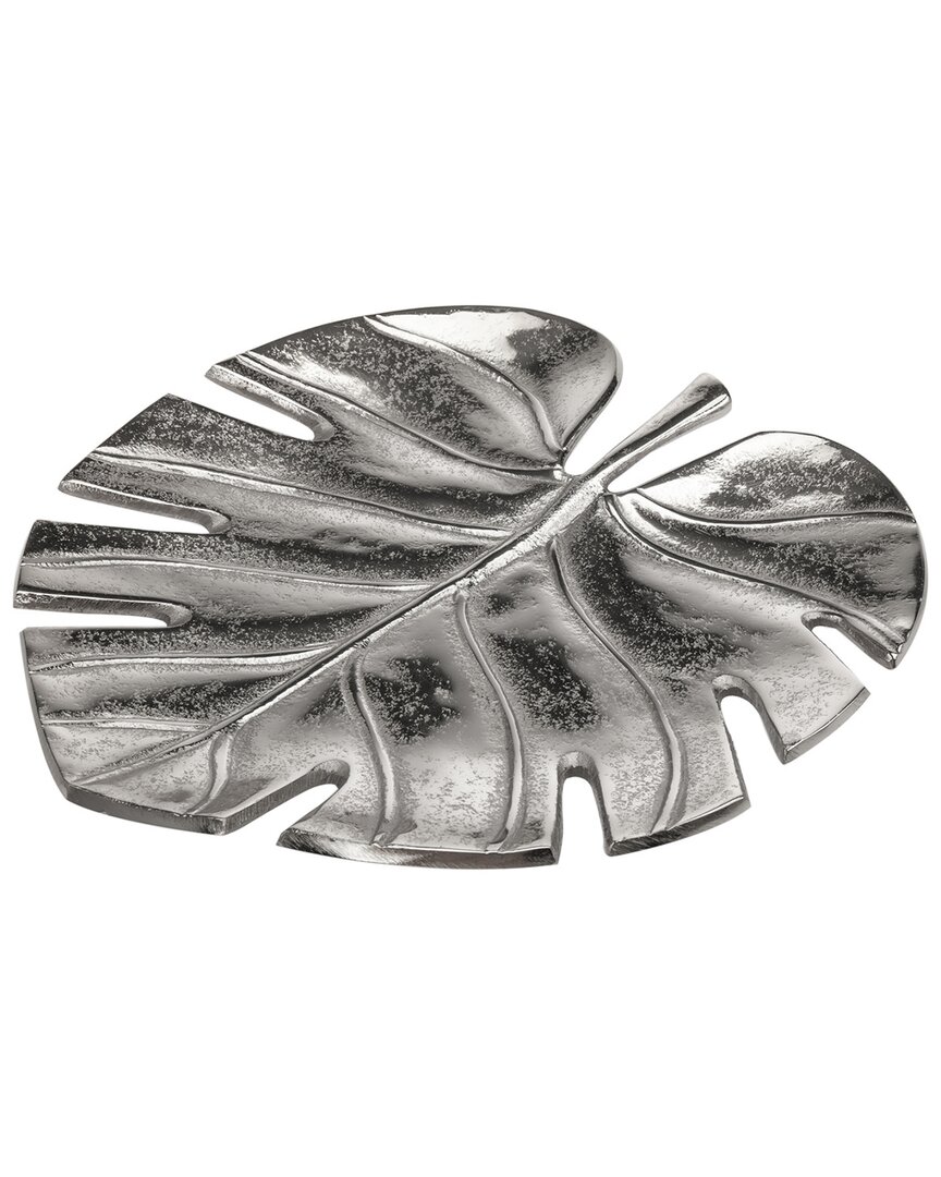 Godinger Leaf Platter In Silver