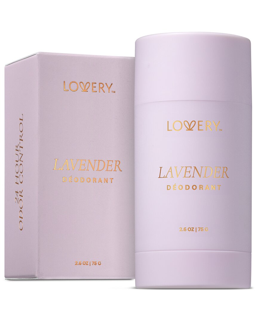 Lovery 2.6oz Lavender Aluminum Free Deodorant Stick