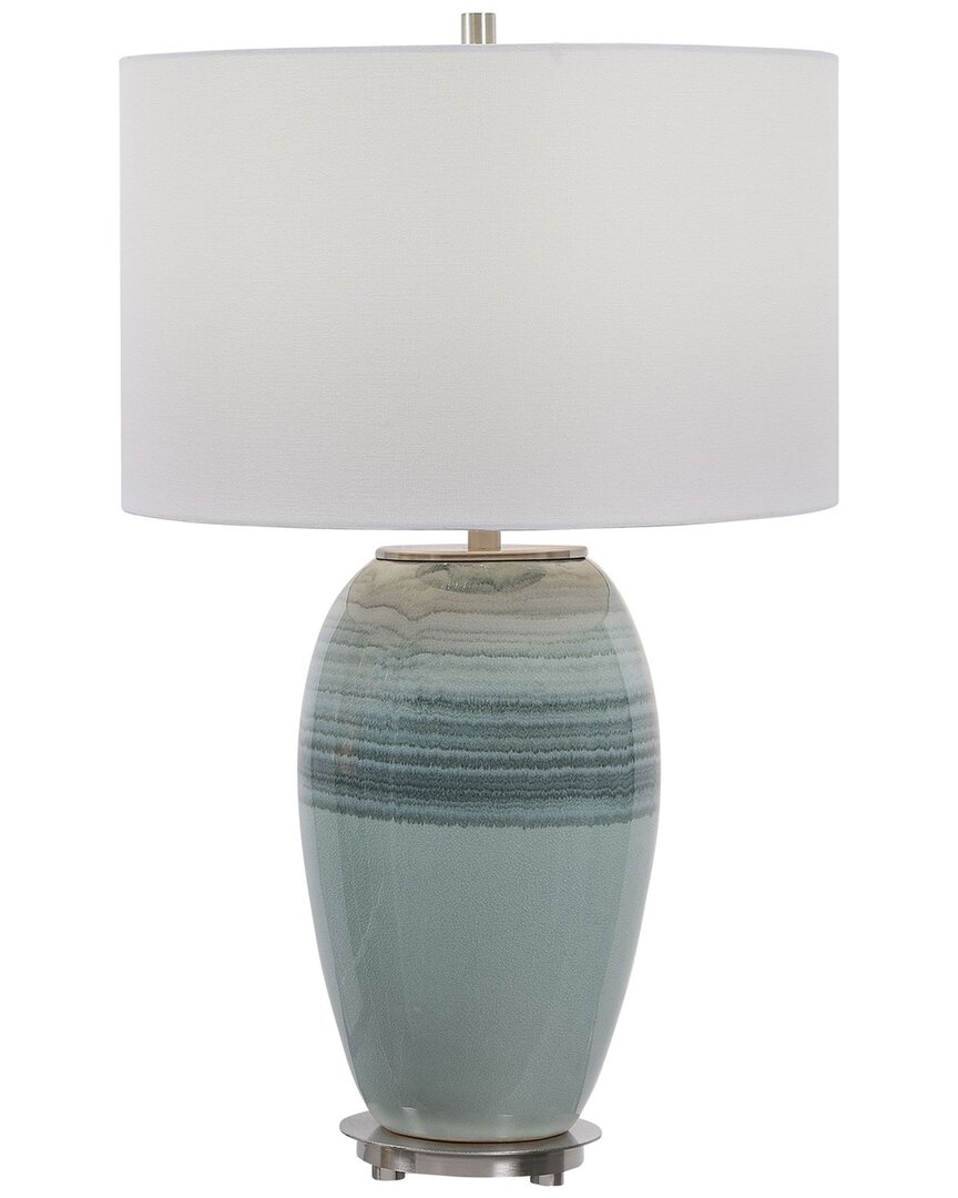Uttermost Caicos Table Lamp In Blue