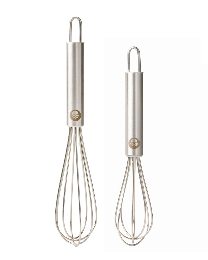 BABISH BABISH 2PC STAINLESS STEEL TINY WHISK SET