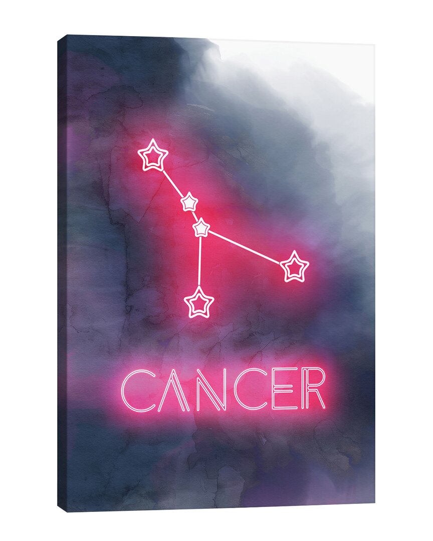 Icanvas Cancer Zodiac Sign By Emanuela Carratoni Wall Art