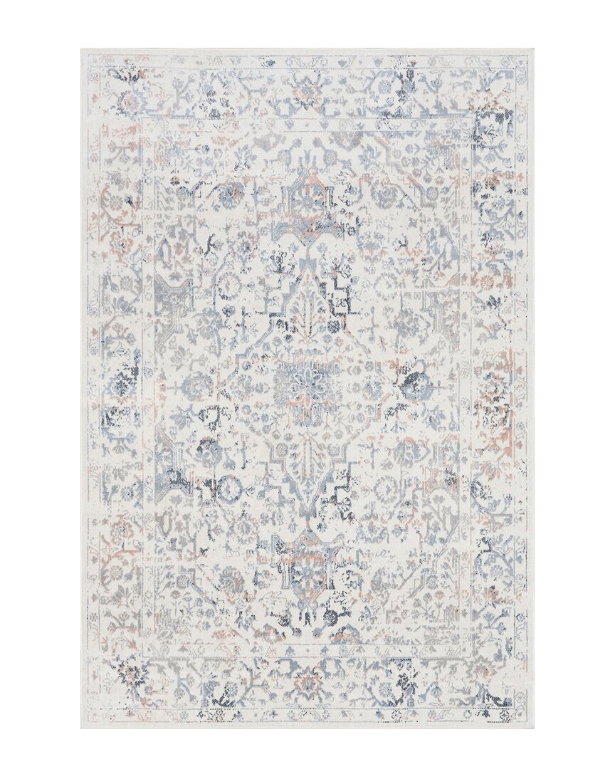 Nuloom Everlee Faded Persian Machine Washable Area Rug