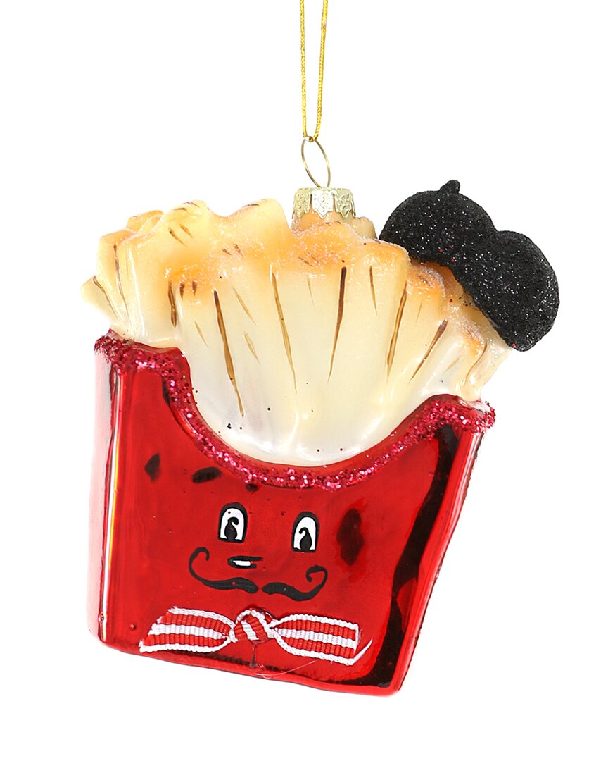 Cody Foster & Co. Les French Fries Ornament In Multicolor