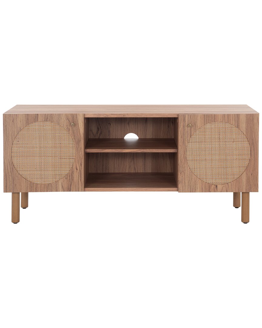 Safavieh Ophelia 2-door 2-shelf Media Stand In Brown