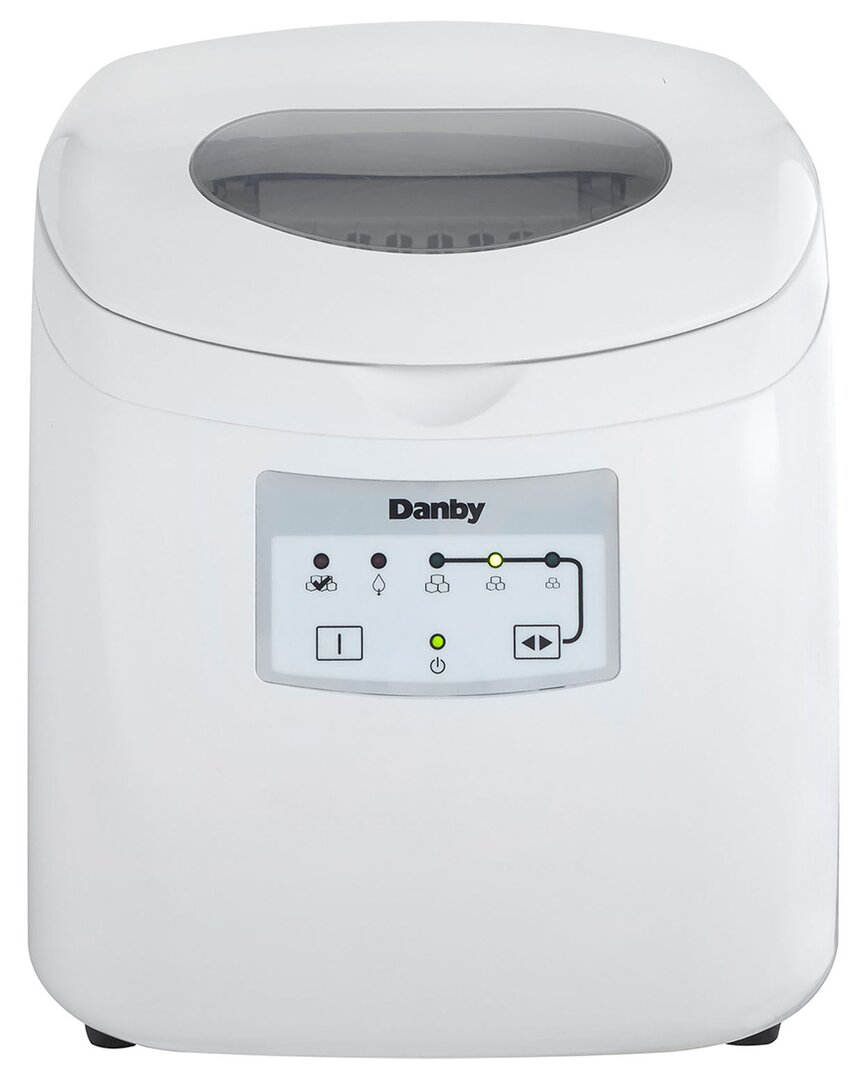 Danby Portable Ice Maker With Led Display In White