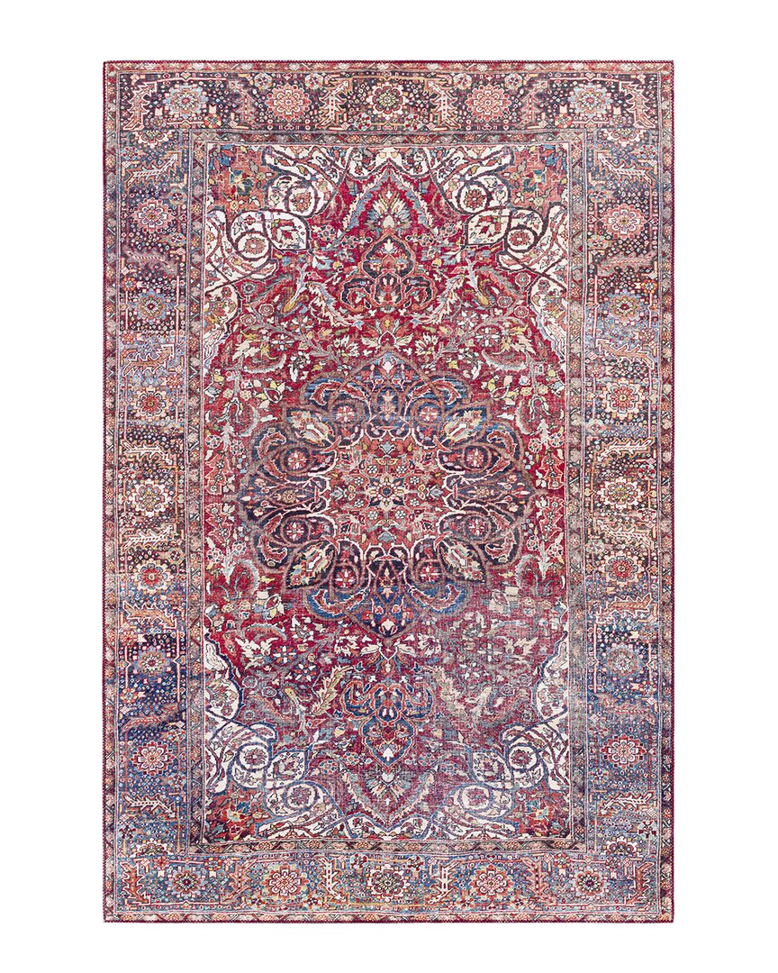 Surya Iris Traditional Rug In Red