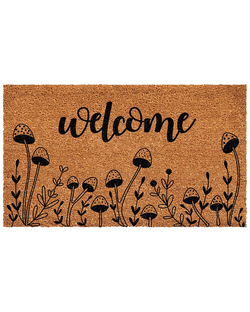 Calloway Mills Mushroom Welcome Doormat