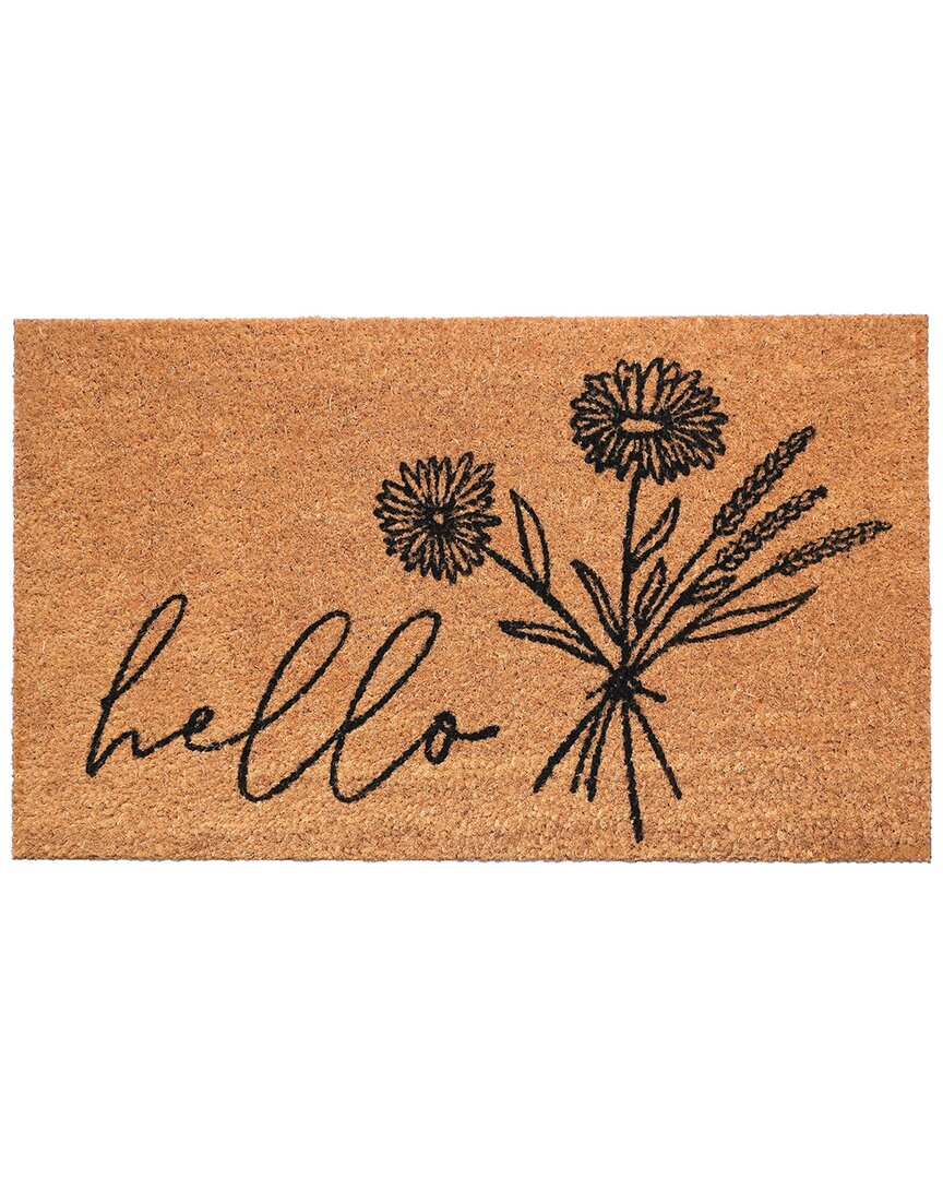 Calloway Mills Wildflower Bouquet Doormat