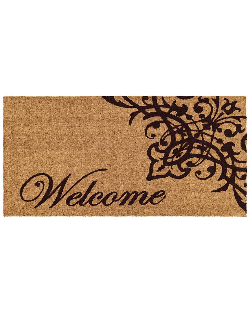Calloway Mills Scroll Welcome Doormat