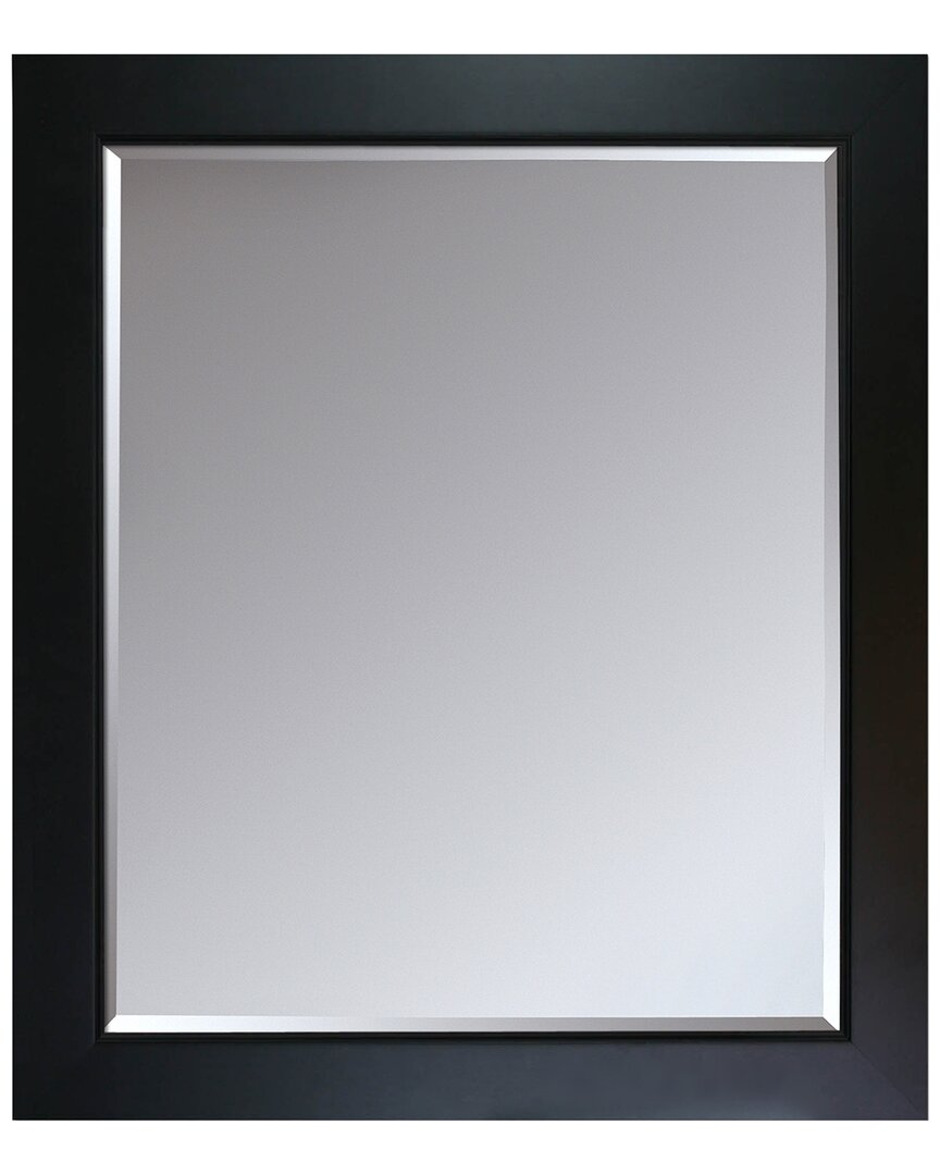 La Pastiche New Age Black Framed Mirror