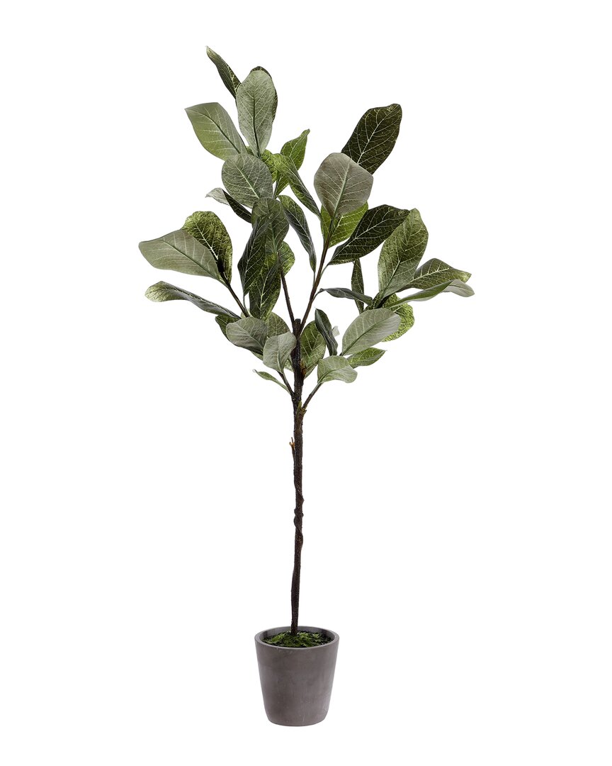 Safavieh Faux Magnolia Potted Tree In Grey
