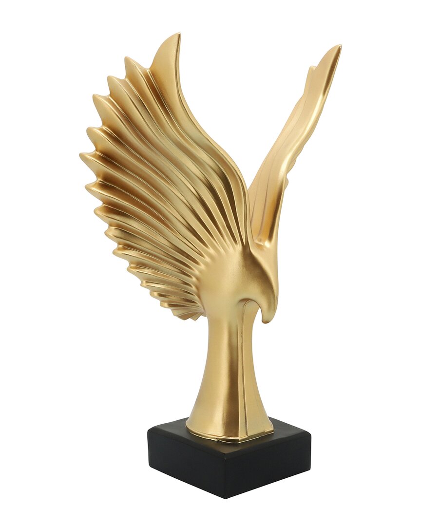 Sagebrook Home Eagle Table Accent In Gold