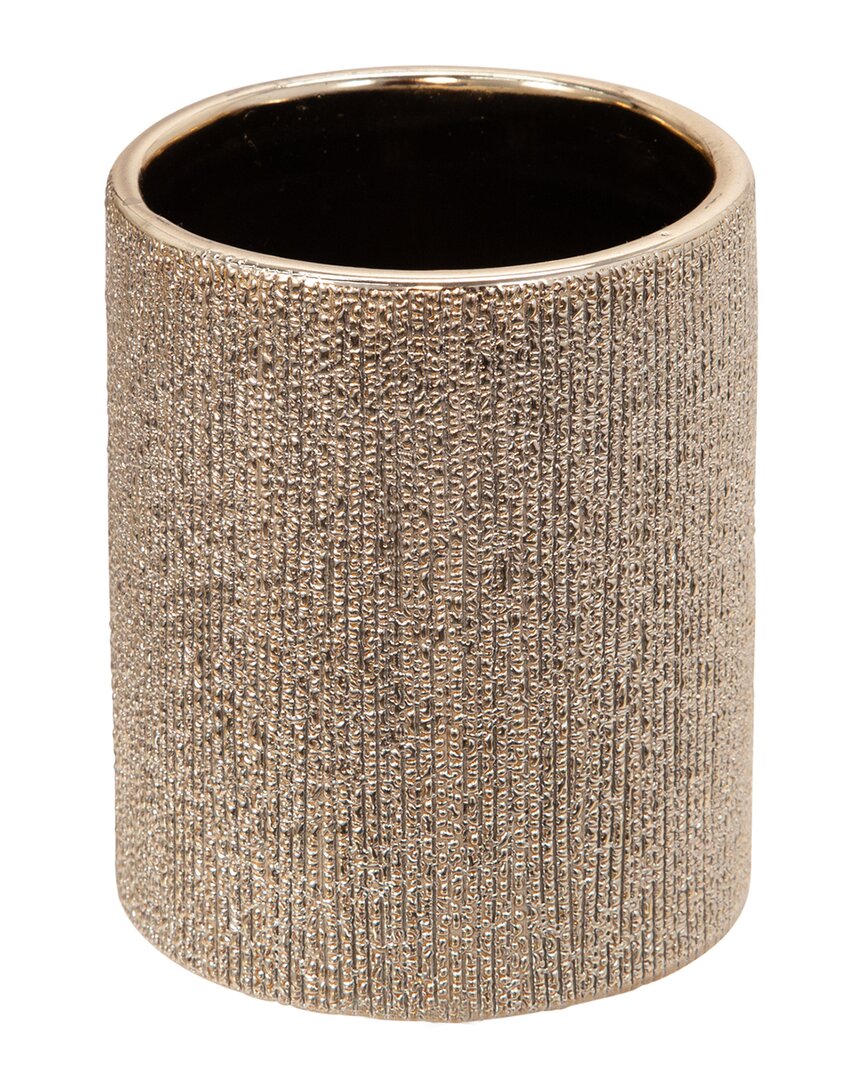 Sagebrook Home 5in Beaded Pencil Holder In Gold