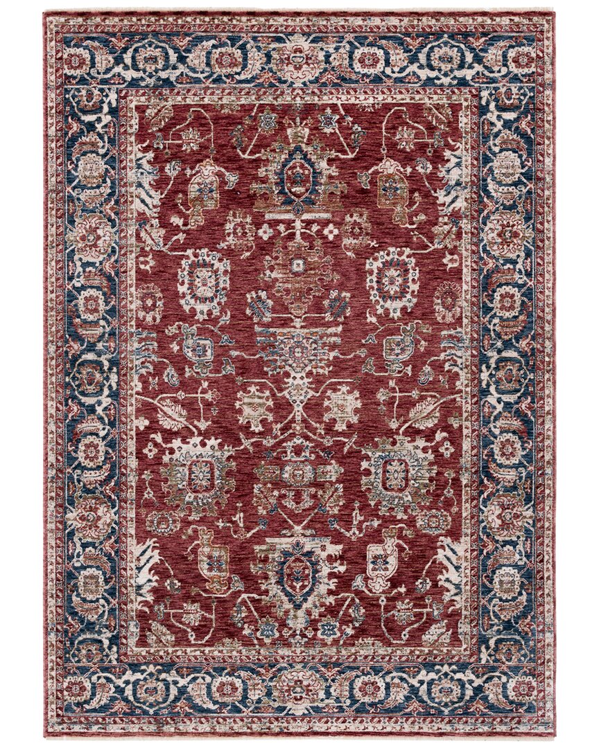 Ralph Lauren Lauren Bennett Power Loomed Rug In Red